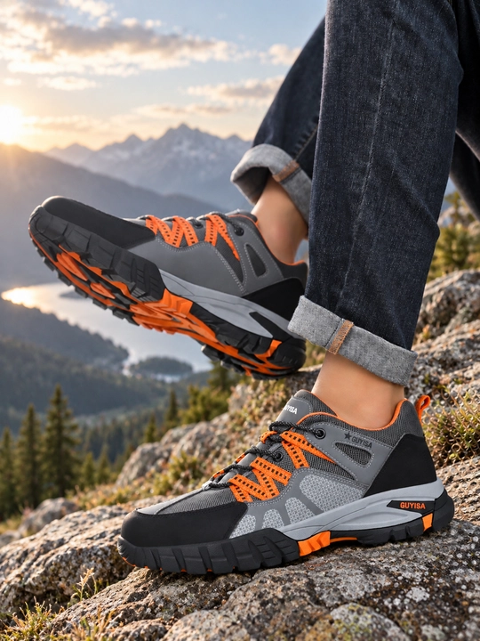 GUYISA erkaklar treking krossovkalari, poxod poyabzali