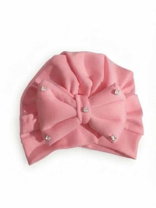 Qiz bolalar uchun bantli va strazli turban qalpoqcha Kiddo Store - 