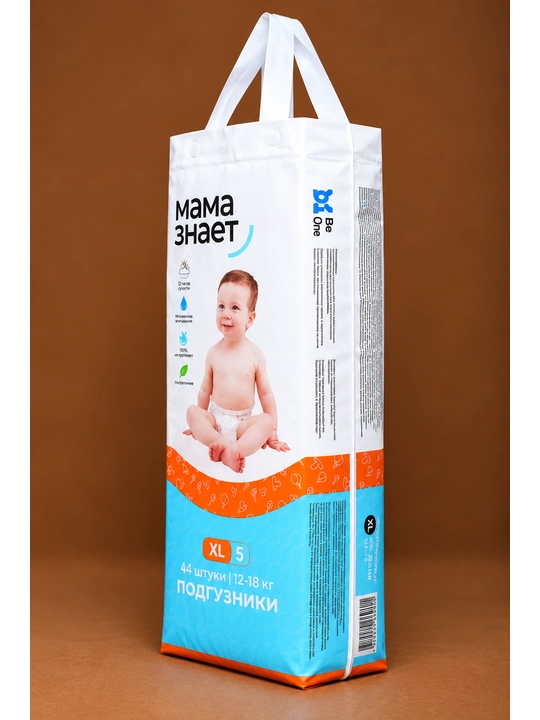 Подгузники Mama Znayet для детей — мягкие и комфортные, салфетки в подарок 