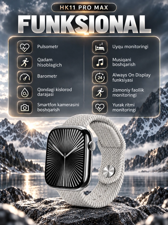 Смарт-часы HK11 Pro Max, умные часы с Bluetooth-звонками, smart watch для Android и iOS