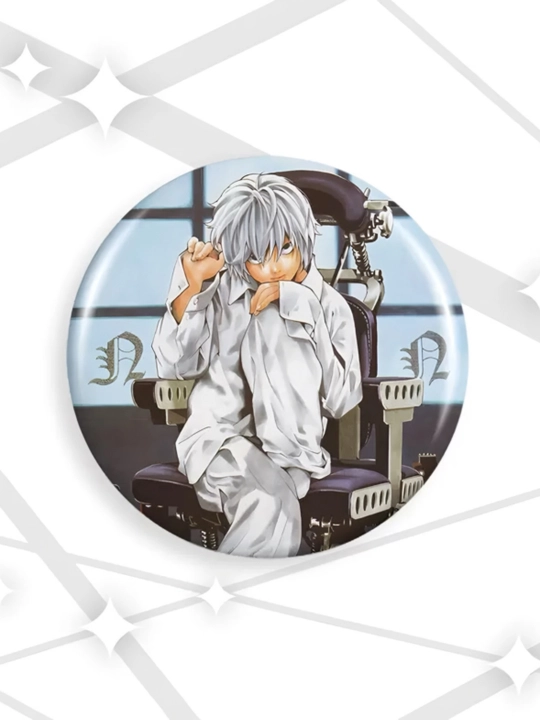 Death Note anime dizaynli 58 mm nishon - 