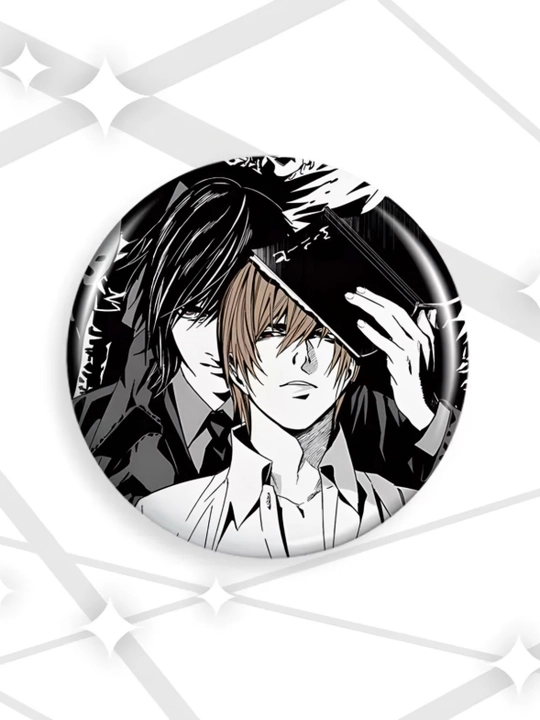 Значок 58 мм с принтом аниме Death Note - 