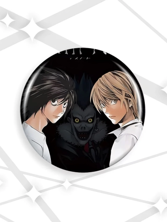Значок 58 мм с принтом аниме Death Note - 