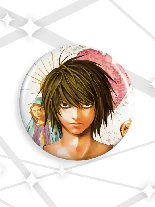 Значок 58 мм с принтом аниме Death Note - 