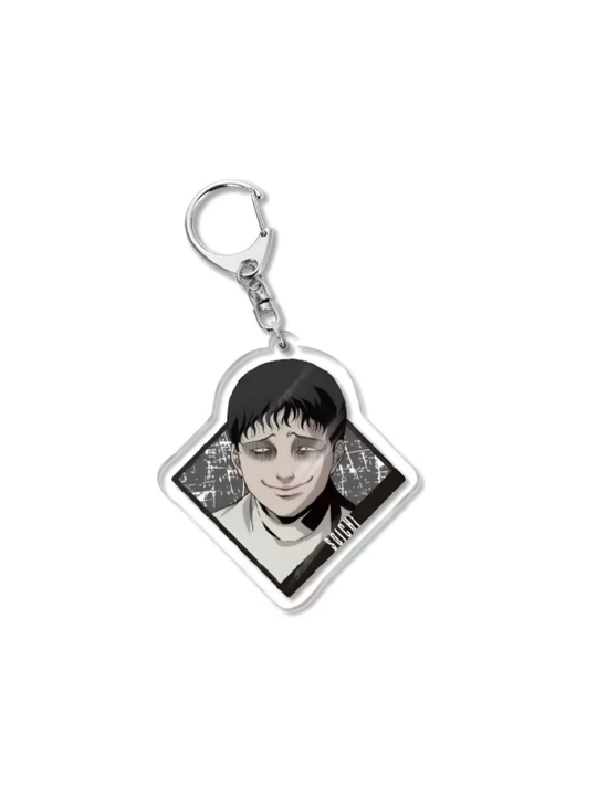 Акриловый брелок с принтом в стиле Junji Ito - 