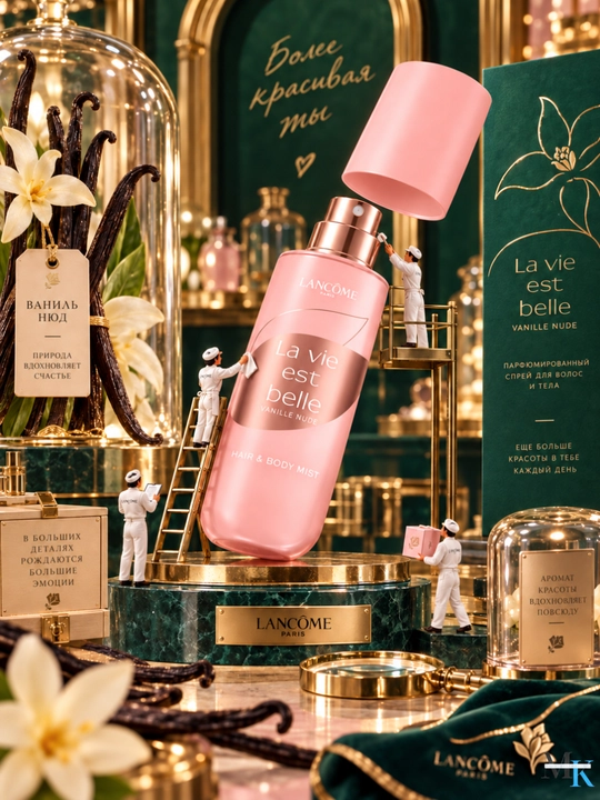 Lancôme La Vie Est Belle soch va tana uchun xushbo‘y mist, ayollar uchun xushbo‘y sprey