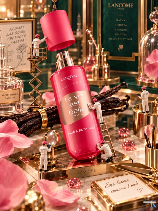 Lancôme La Vie Est Belle soch va tana uchun xushbo‘y mist, ayollar uchun xushbo‘y sprey