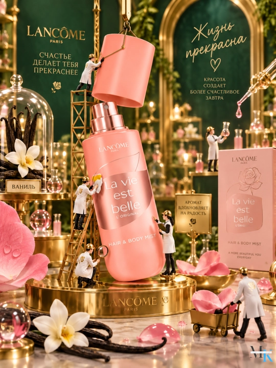 Lancôme La Vie Est Belle soch va tana uchun xushbo‘y mist, ayollar uchun xushbo‘y sprey