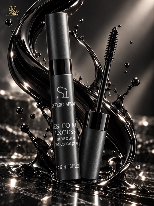 Kipriklar ucun qora tush Giorgio Armani Sì Eyes To Kill Excess, hajm beruvci maskara, 12 ml