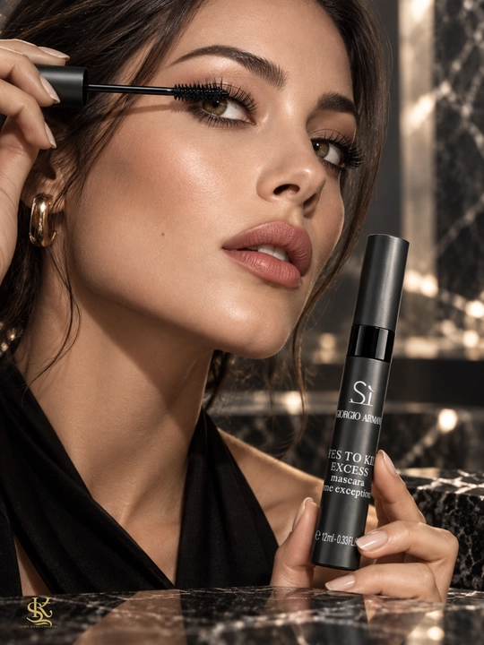 Kipriklar ucun qora tush Giorgio Armani Sì Eyes To Kill Excess, hajm beruvci maskara, 12 ml