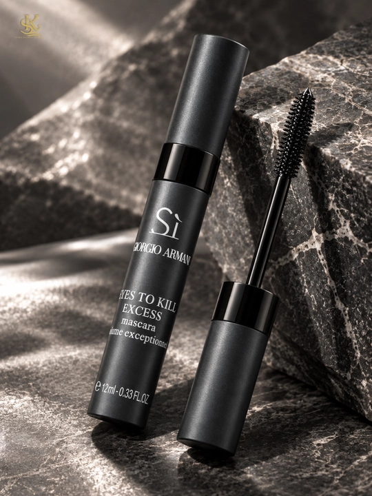 Kipriklar ucun qora tush Giorgio Armani Sì Eyes To Kill Excess, hajm beruvci maskara, 12 ml