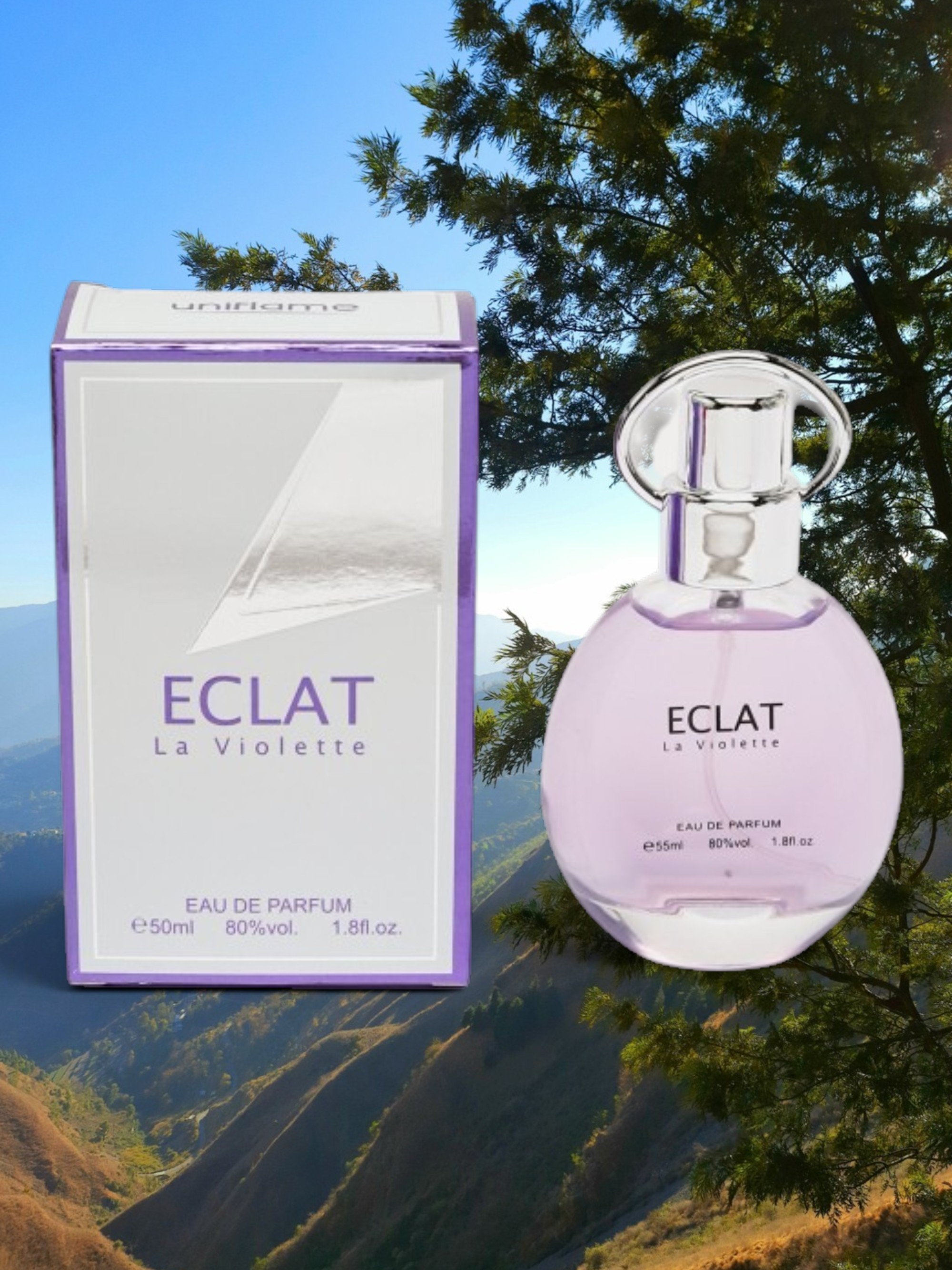 Ayollar uchun xushbo'ylangan suv Eclat, 55 ml - 