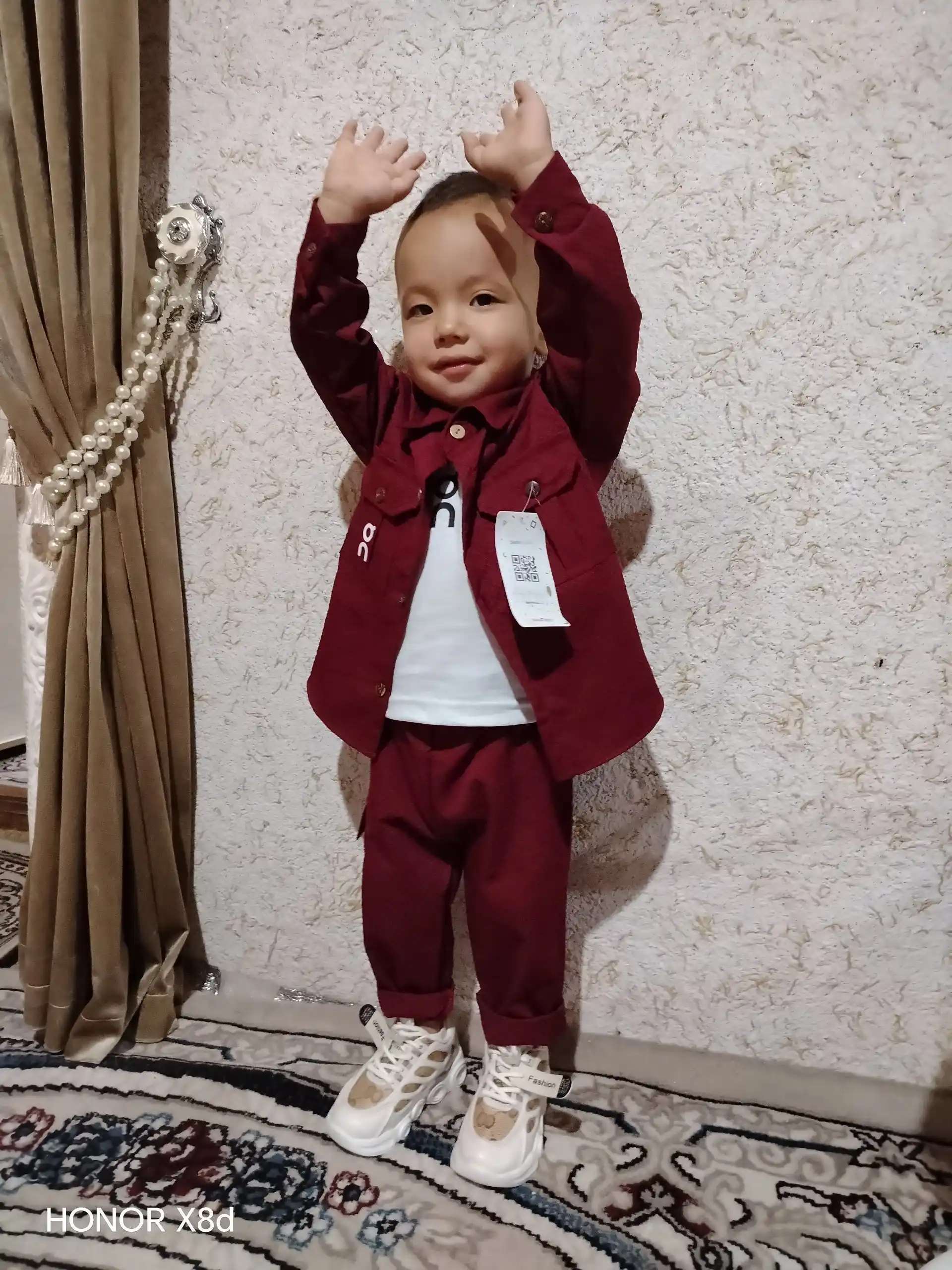 Bolalar yozgi kostyumi o‘g‘il bolalar uchun to‘plam, yozgi, 2-3 yosh