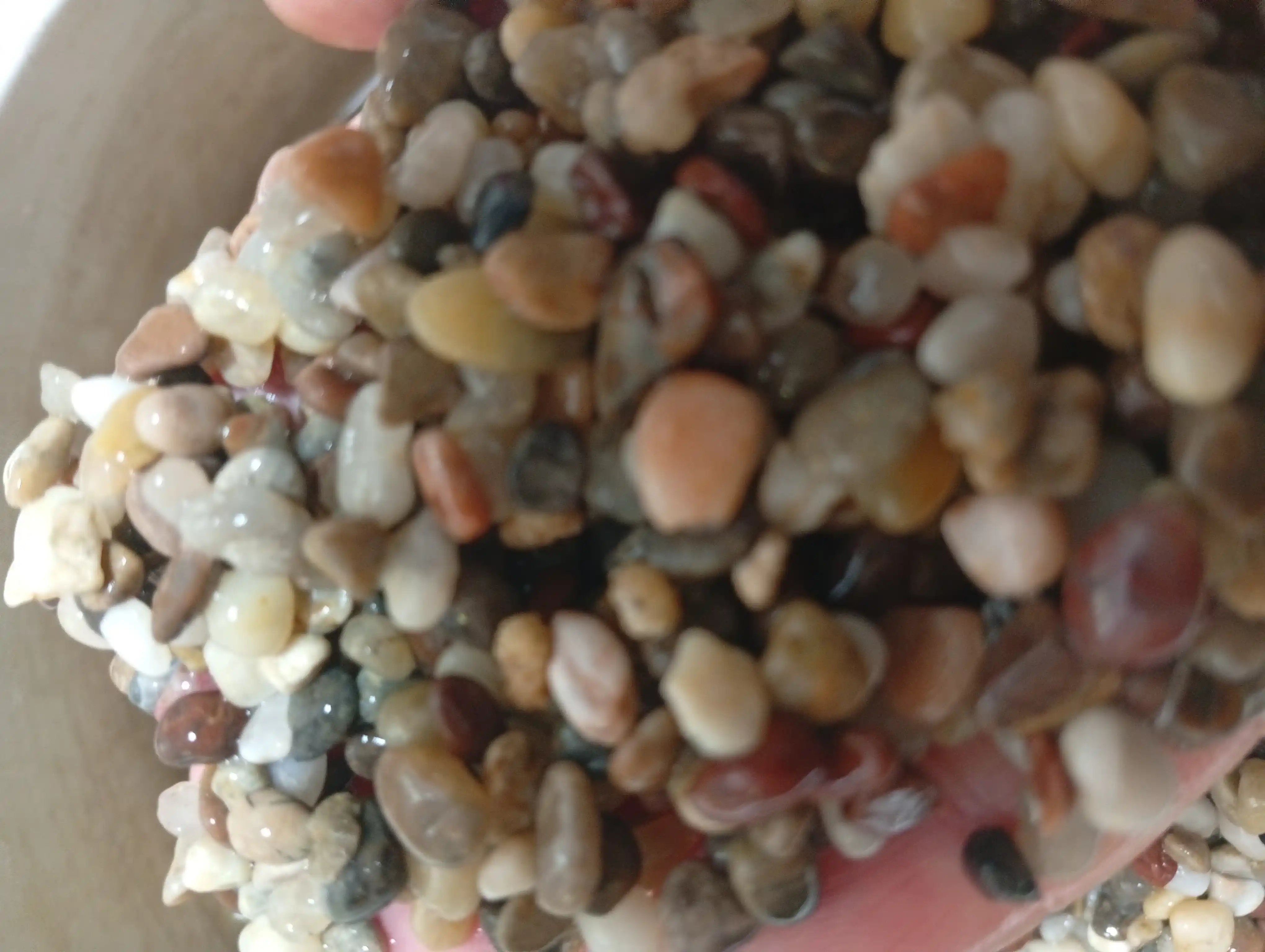 Akvarium uchun tabiiy grunt “Miks Premium” 5 mm, dekorativ tosh, baliqlar uchun xavfsiz