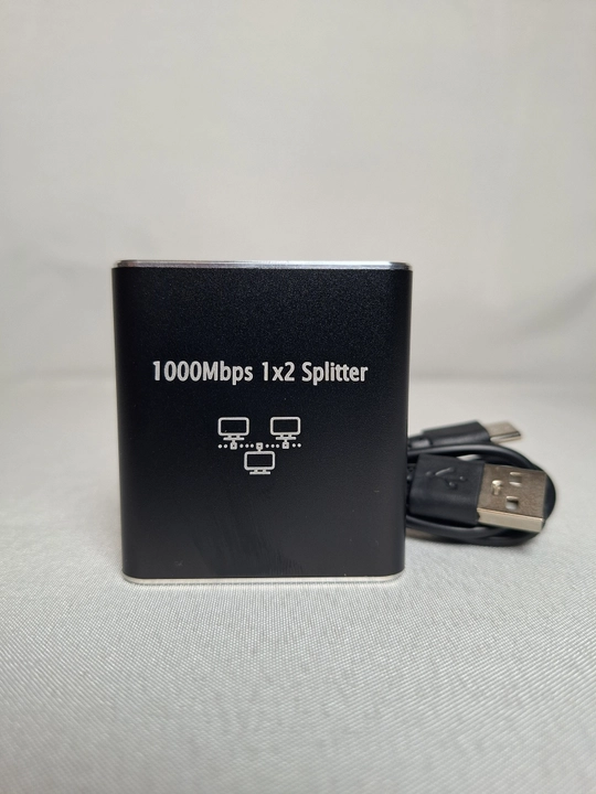 Сплиттер разветвитель RJ45 x 2RJ45 с питанием - 
