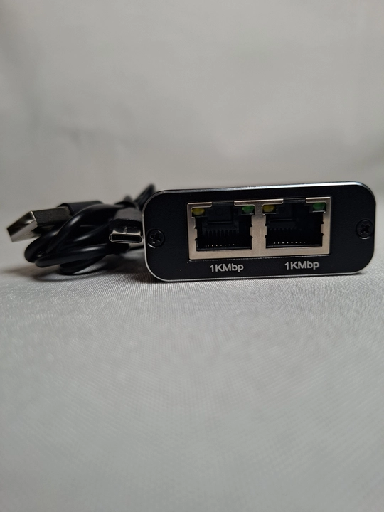 Сплиттер разветвитель RJ45 x 2RJ45 с питанием