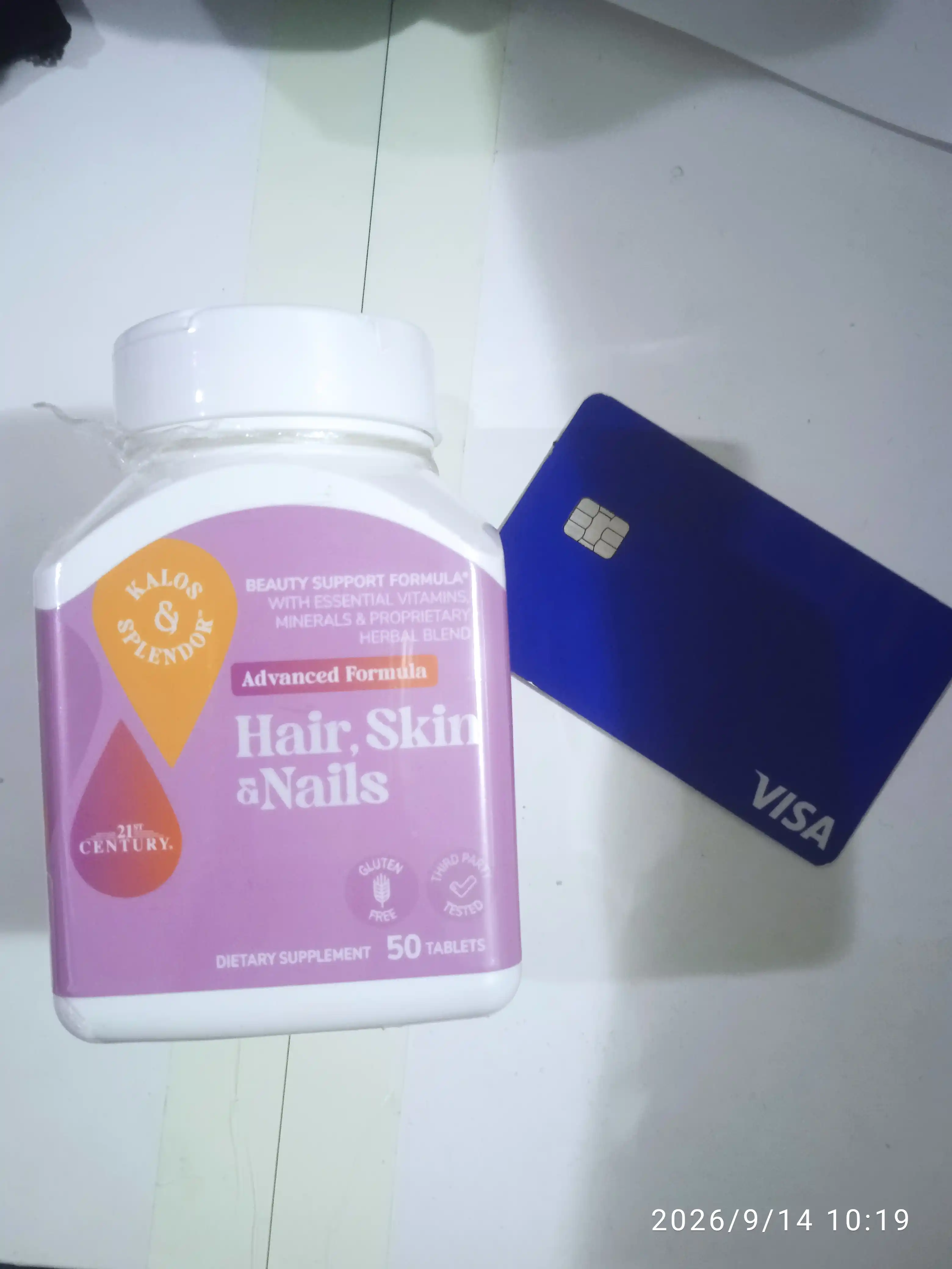 Биотин, Коллаген, витамин комплекс, 21st Century Hair, Skin & Nails Extra tab 50/90, Халяль