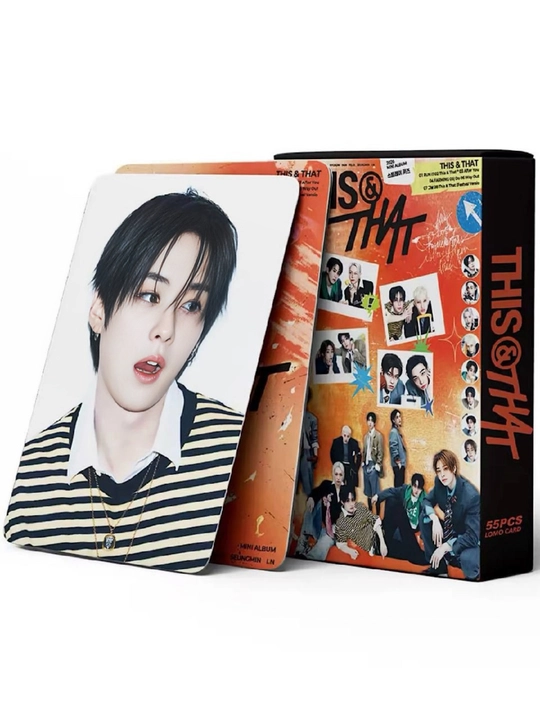 Lomo karta STRAY KIDS KPOP, 55 dona - 