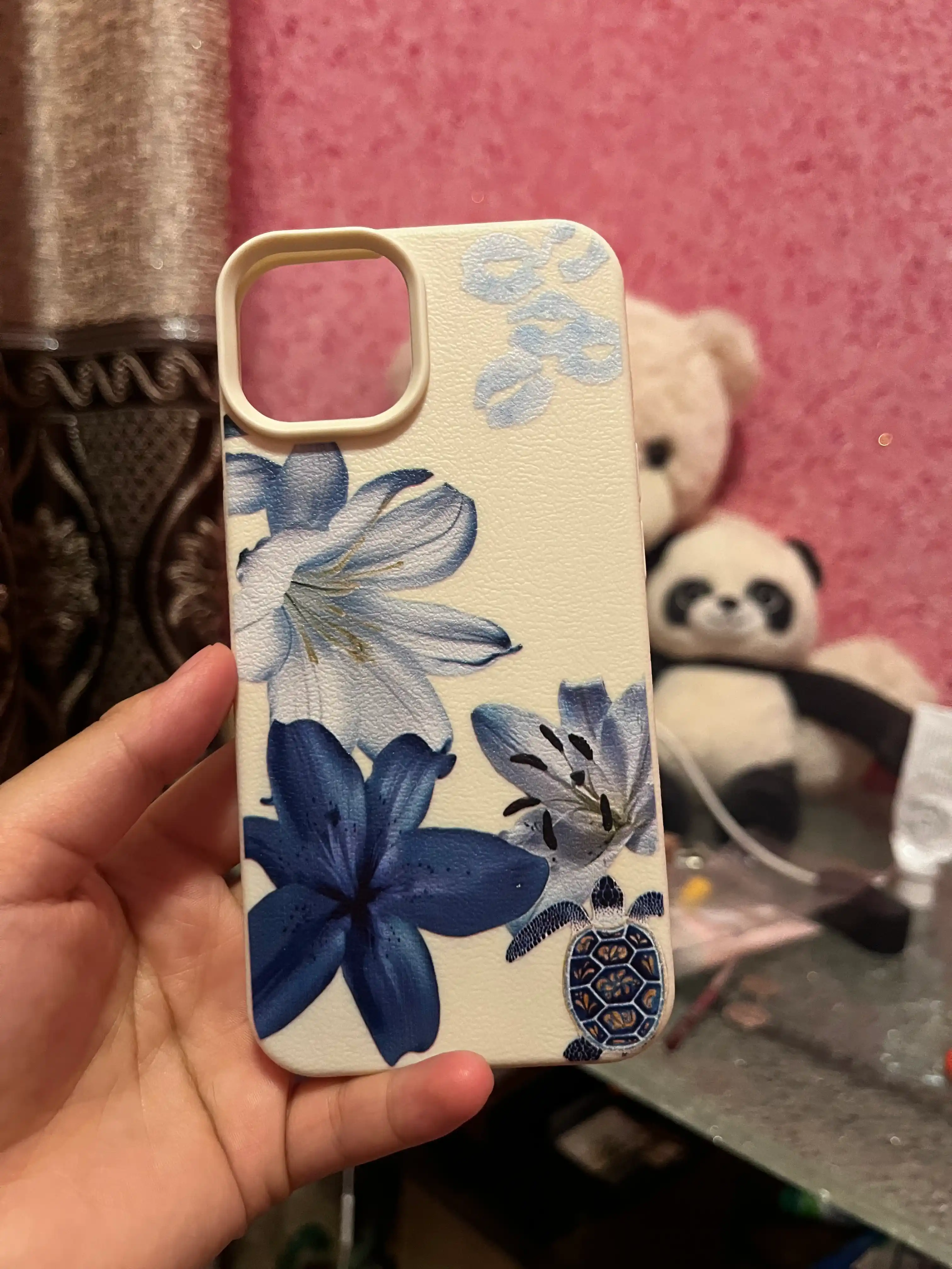 IPhone chehol – Dengiz uslubidagi, 11 / 12 / 13 / 14 / 15 / 16 / 17 Pro, Pro Max uchun