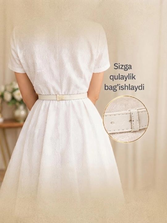 Ayollar va qizlar uchun zamonaviy va bejirim kamarlar
