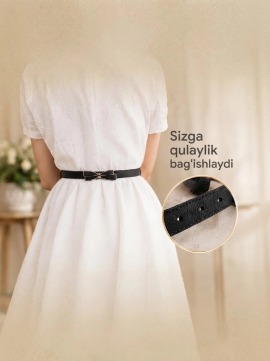 Ayollar va qizlar uchun zamonaviy va bejirim kamarlar