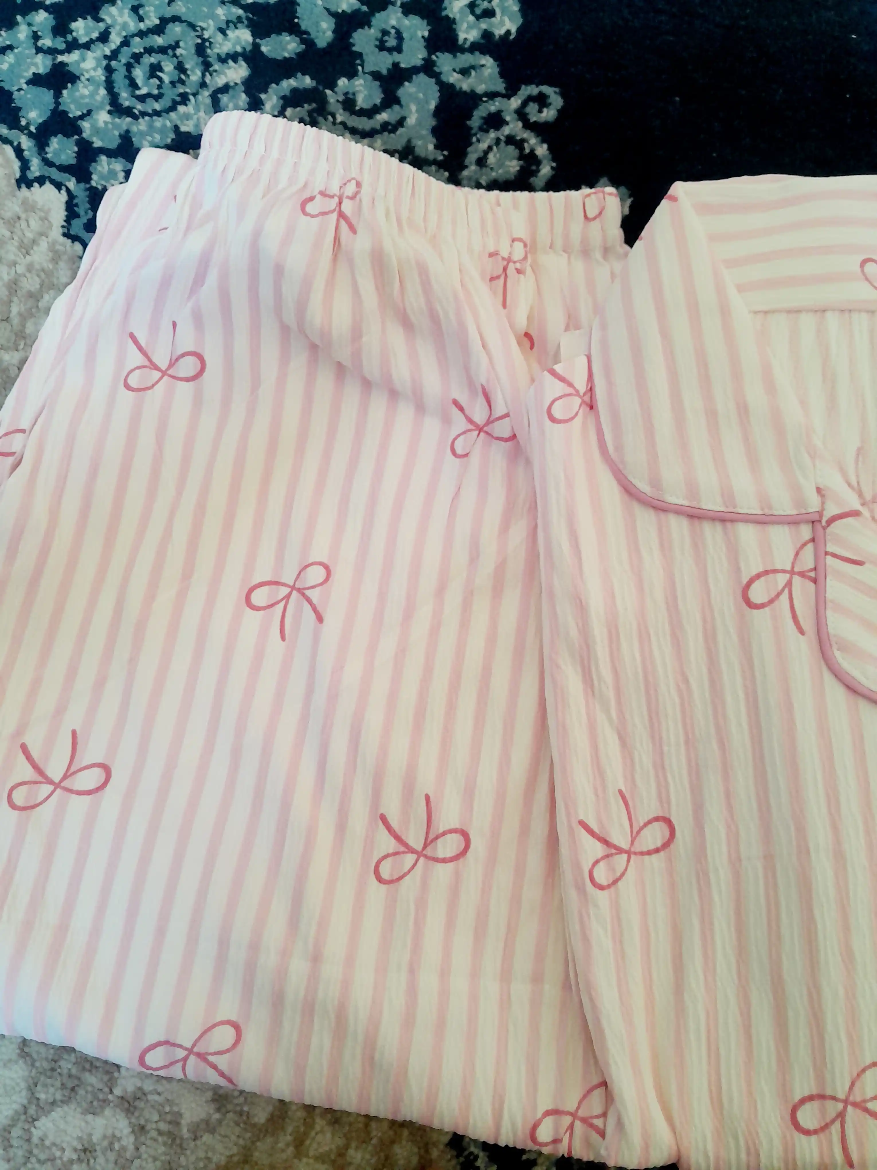 Ayollar uchun uzun yengli pijama,uzun shimli pijama,uy kiyimi,pijama-kuz va qish uchun