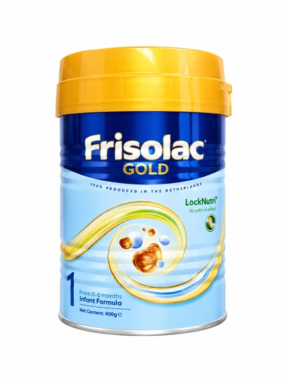 Bolalar uchun aralashma Frisolac Gold 1, 400 g, 0 dan 6 oygacha - 