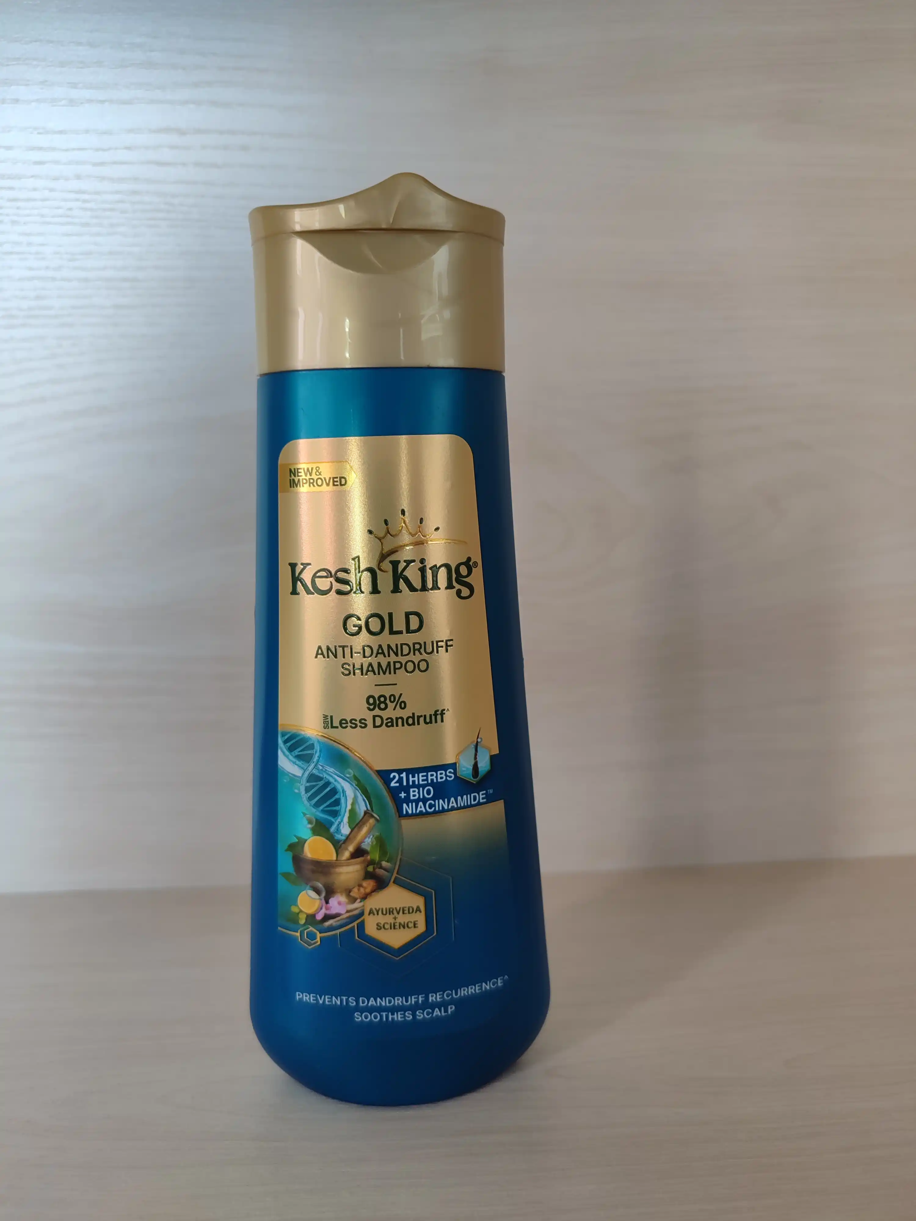 Шампунь против перхоти Kesh King GOLD 340 мл