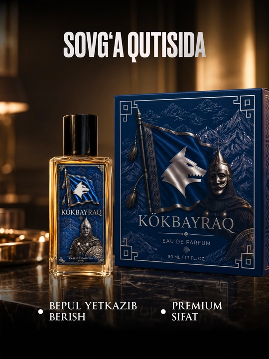 KOKBAYRAQ, parfyumlangan suv, 50 ml
