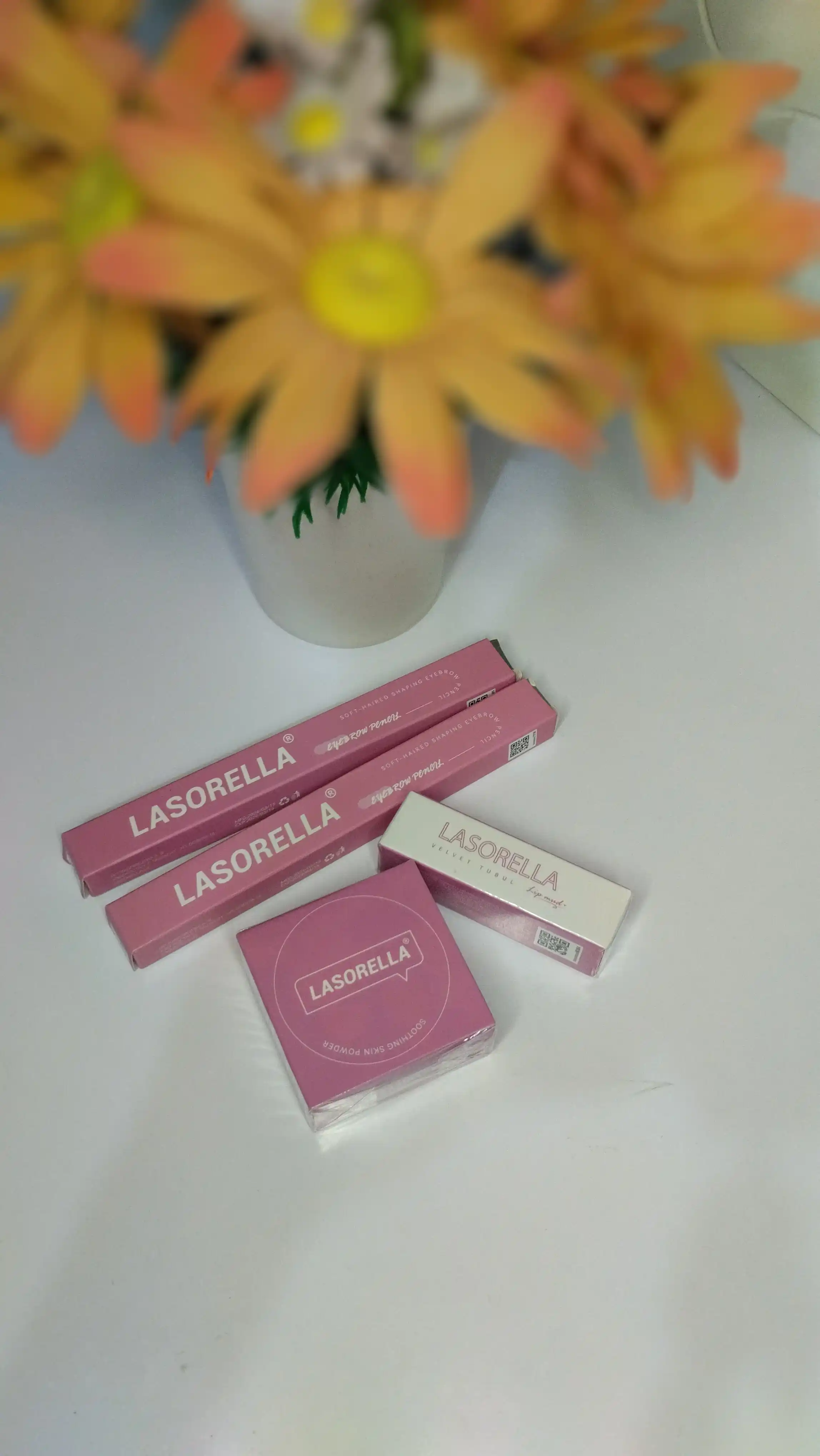 Тинт для губ с корейским эффектом "Lasorella", жидкая помада, стойкая, матовая