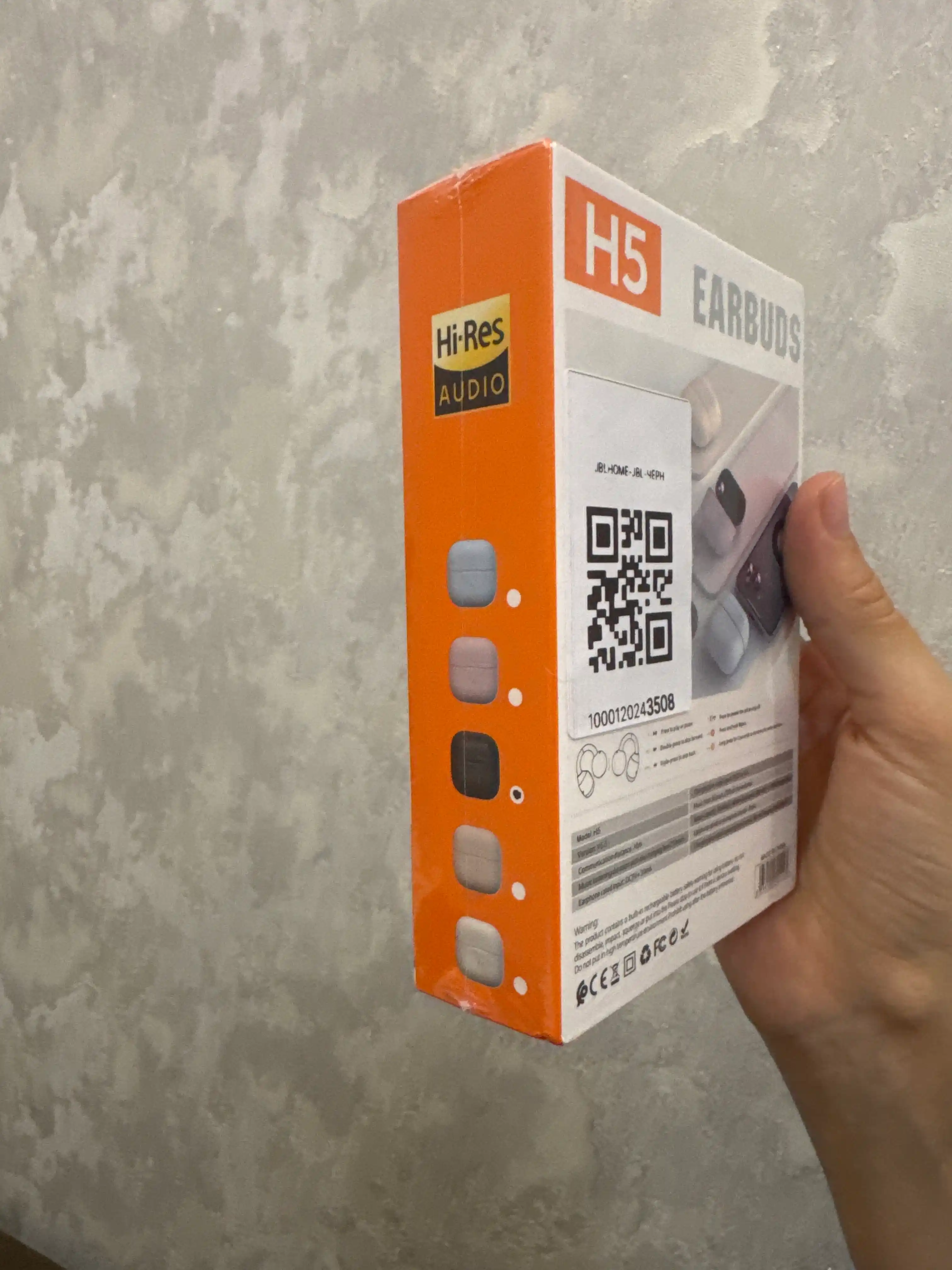 Simsiz quloqchinlar, Klipsy JBL Earbuds H5 HiFi Premium Sound Bluetooth 5.4 IPX4