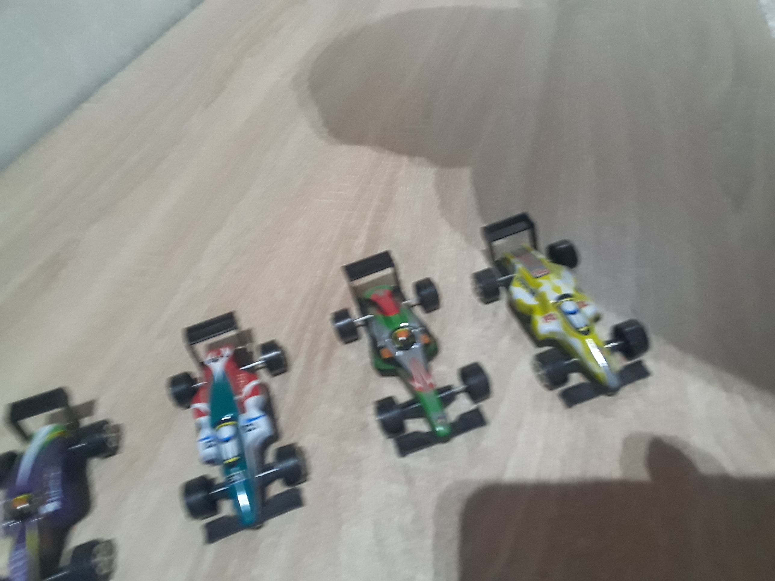Игровой набор гоночных машин, 4 штуки Формула 1, Гоночный Болид