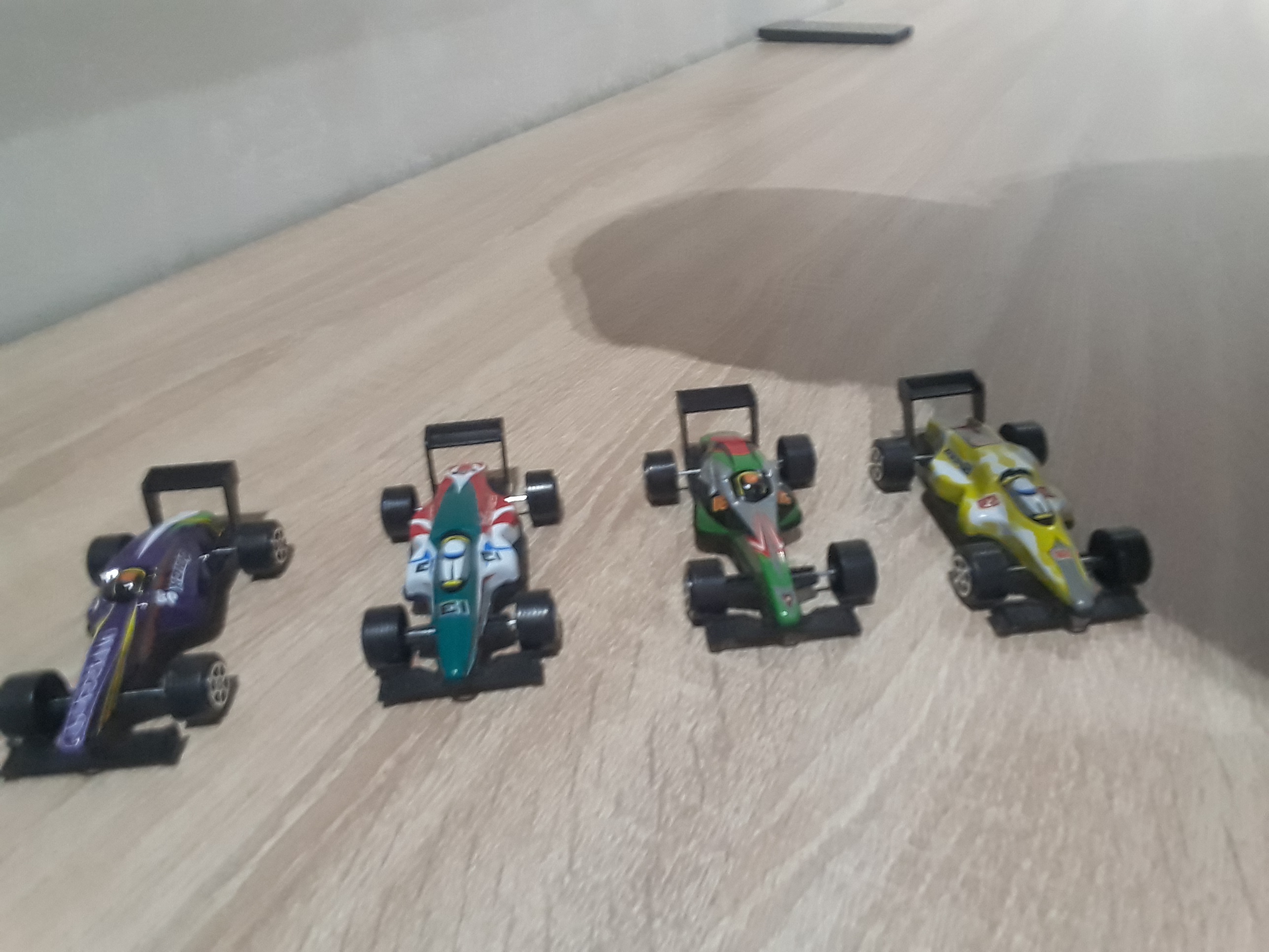 Игровой набор гоночных машин, 4 штуки Формула 1, Гоночный Болид