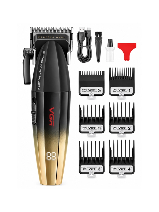 Soch olish mashinkasi VGR V-003, 6 ta nasadka, 2500 mA·soat, 9000 ayl/min
