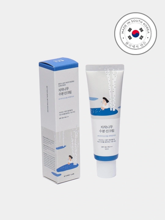 Round Lab тонирующий солнцезащитный крем с березовым соком SPF50+ PA++++, 50 мл