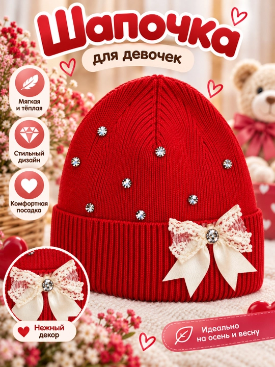 Shapka bolalar uchun, kuz uchun shapka, 1,2, 3 yoshli qizchalar uchun, o'gil bolalar shapkasi - 