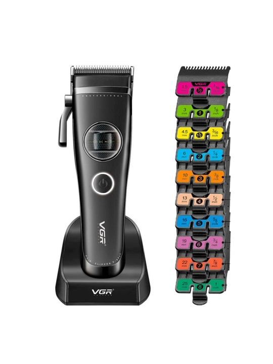 Soch olish mashinkasi VGR V-880C, 10 ta nasadka, 2500 mA·soat akkumulyator
