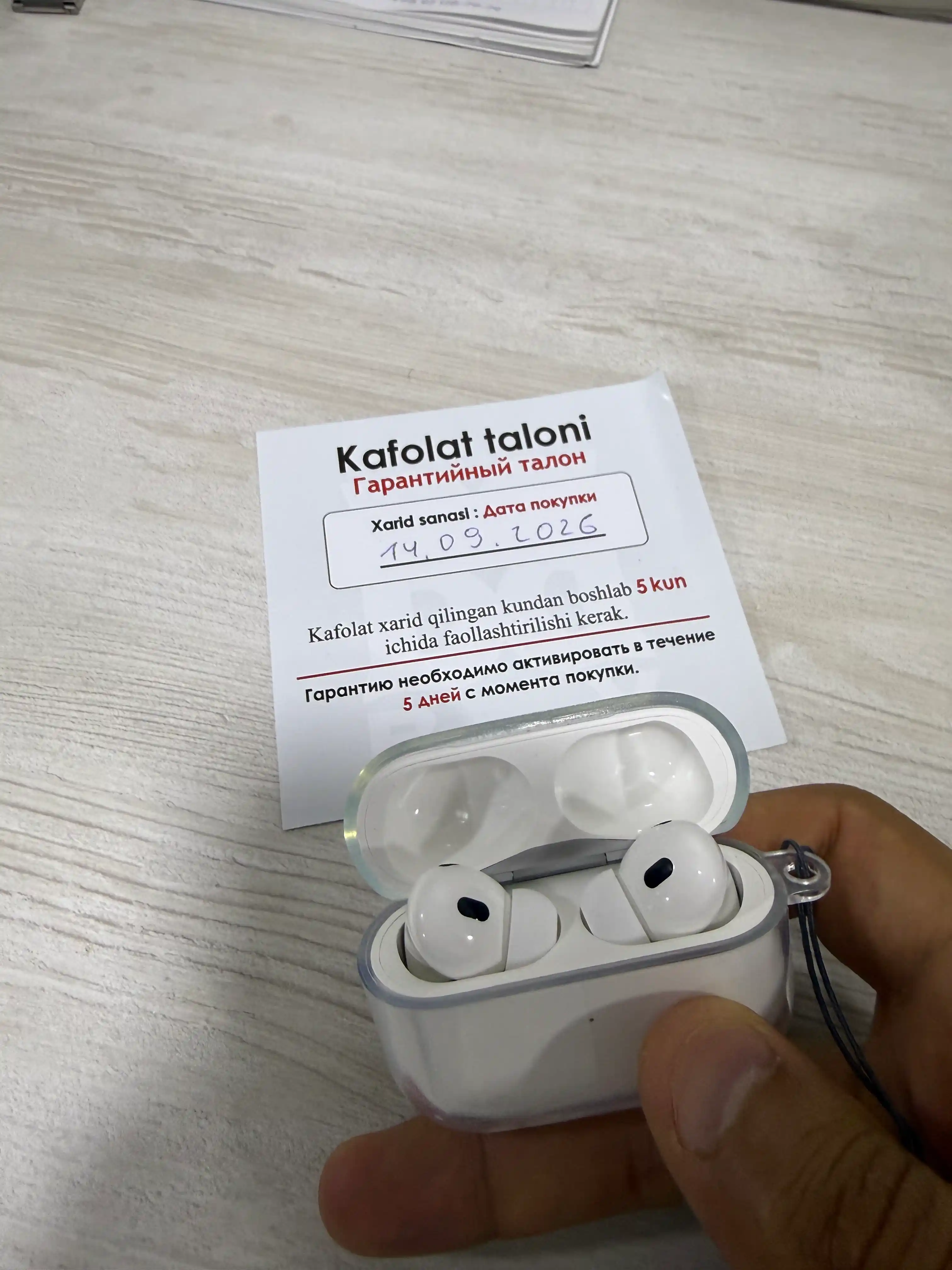 Android va IOS uchun Pods Pro2 simsiz quloqchinlari
