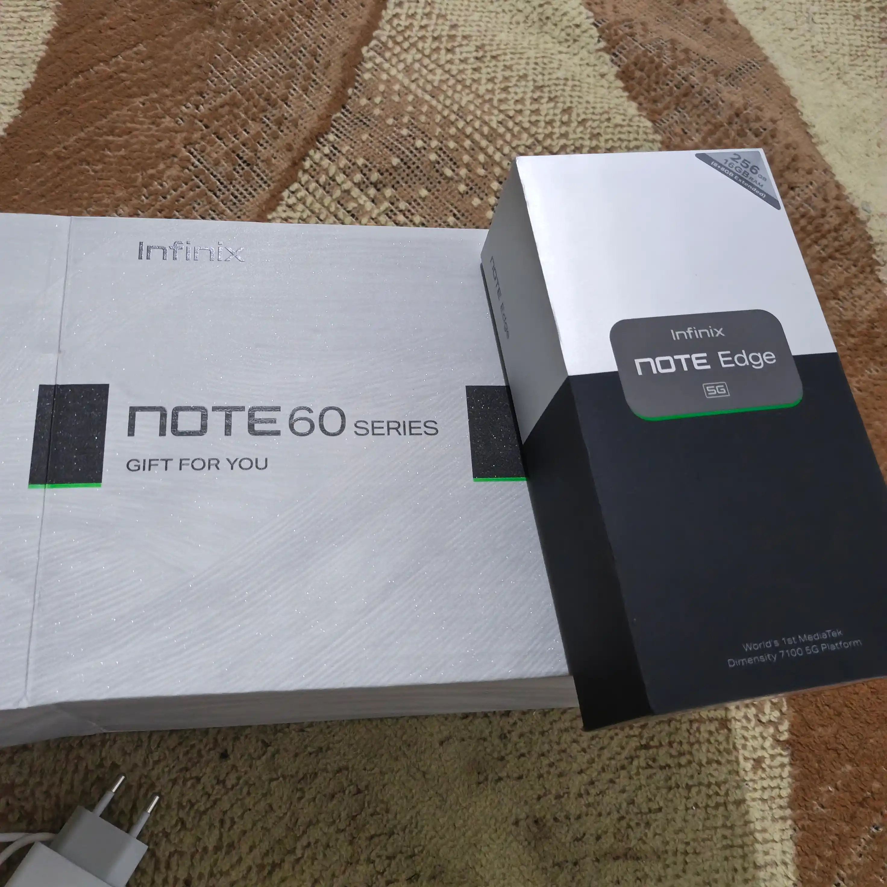 Smartfon Infinix NOTE Edge 5G, 8/256 GB, 6500 mAh, 45W, AMOLED, +maxsus sovg'a to'plami
