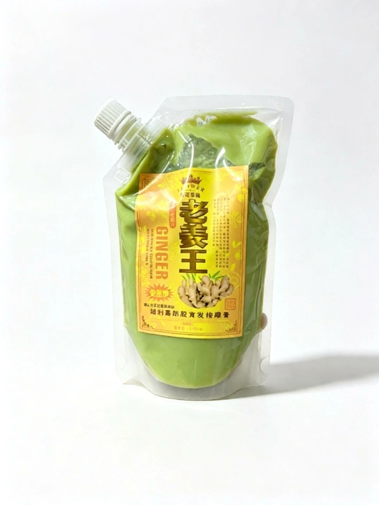 Zanjabil soch toʻkilish kremi 500 ml, bugʻlashsiz, soch ildizlarini mustahkamlaydi