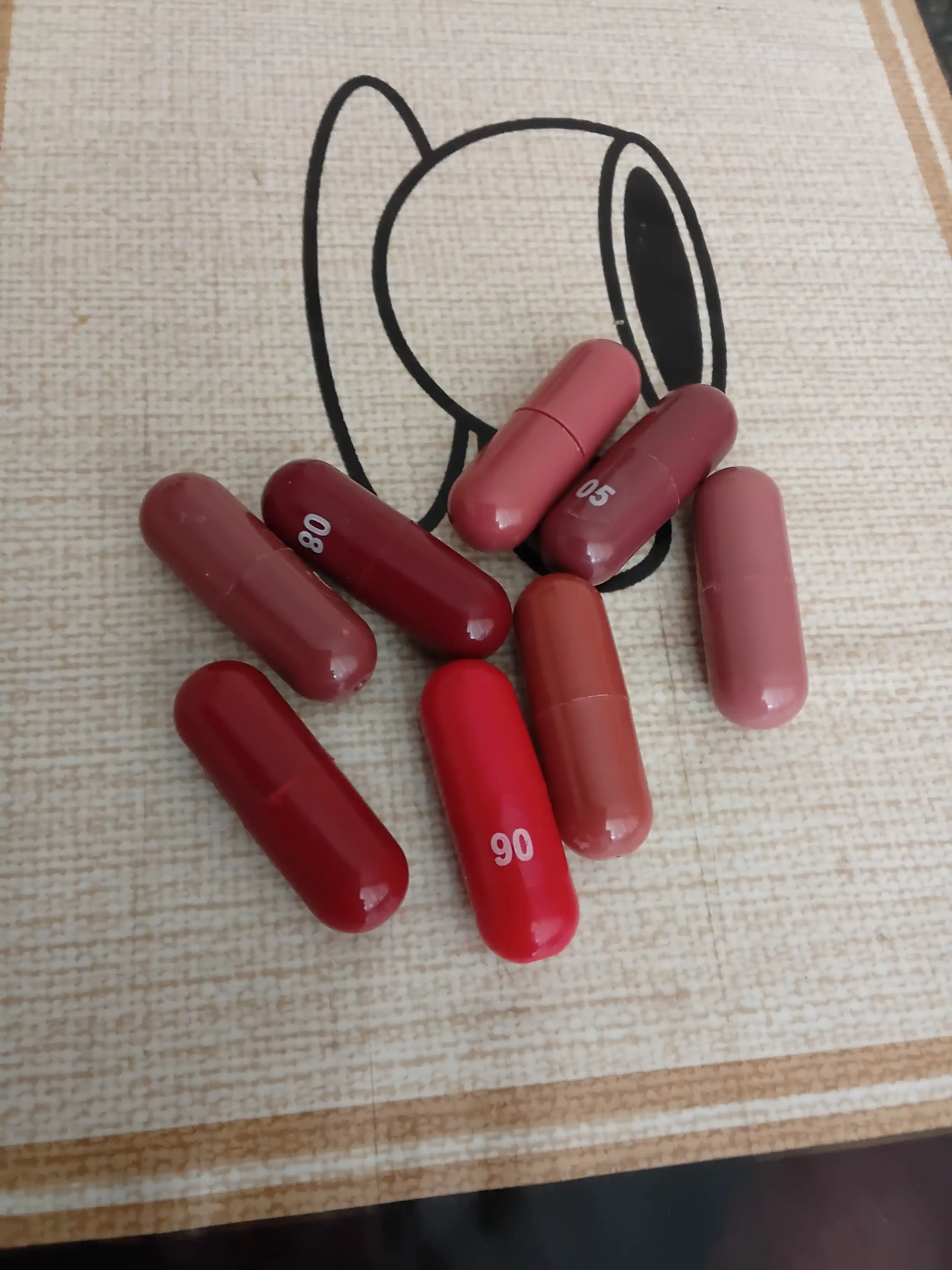 Lab bo'yoqlari to'plami