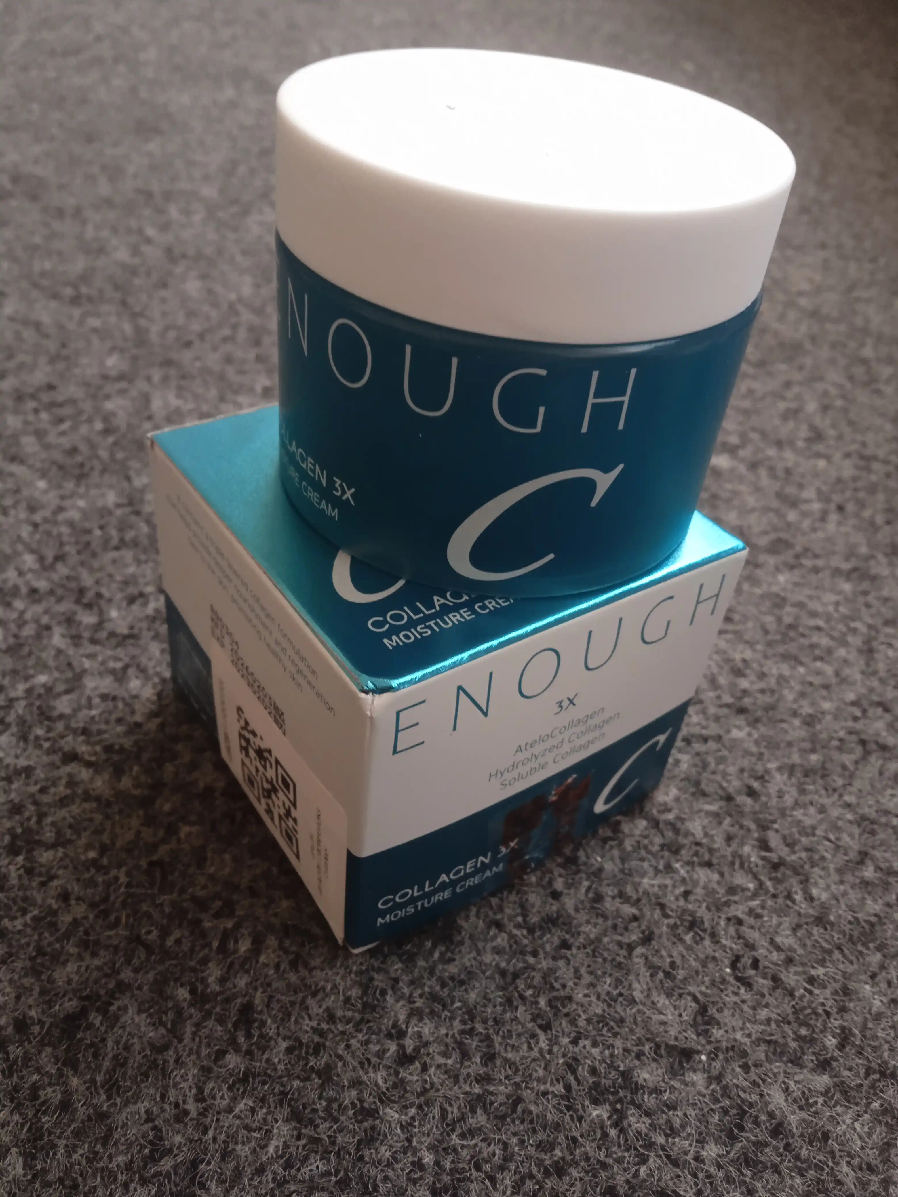 Enough Collagen 3x Moisture namlovchi krem yuz uchun oziqlantiruvchi, koreys parvarish