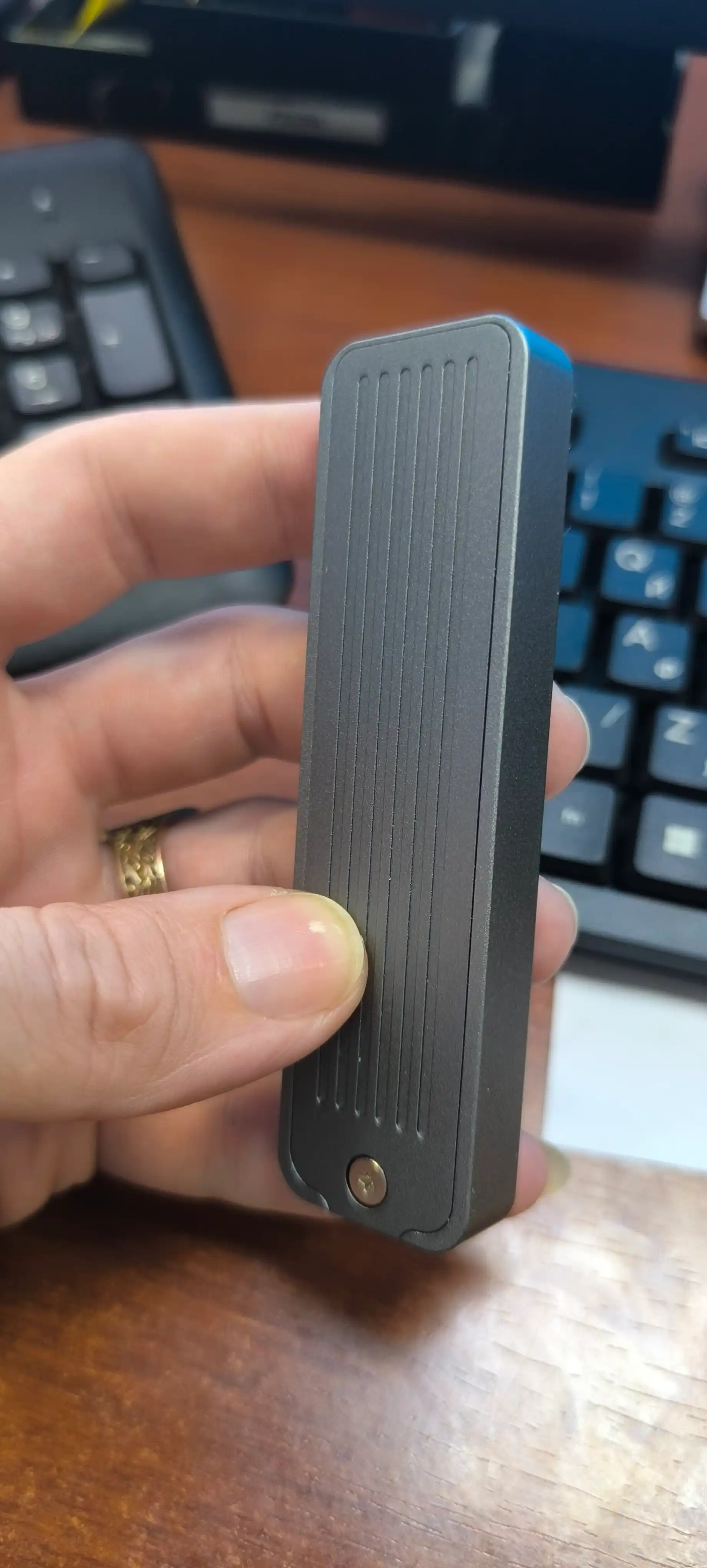 Корпус для M.2 NVMe SSD, адаптер USB 3.1 Type-C RTL9210 M&B+M. 10 Гбит/с