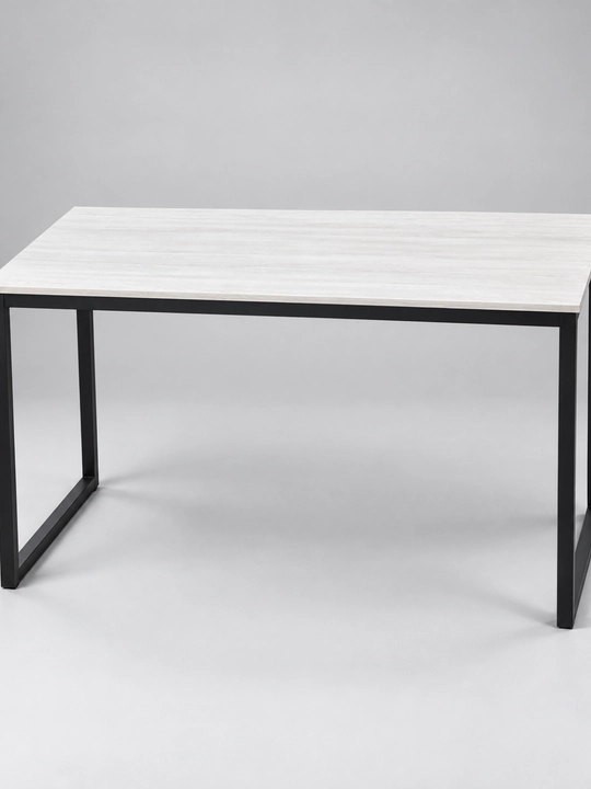 Современный стол для офиса и компьютера, металлическая рама, 120 × 60 × 76 см - 