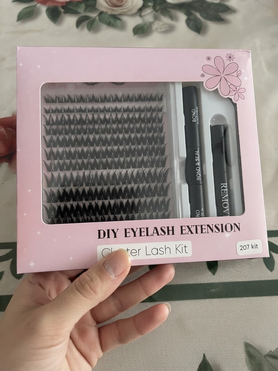 5D effektli ulama kiprik, kiprik kleyi, pinset, fiksator, remover, 5 ta 1, 120 bog‘lam