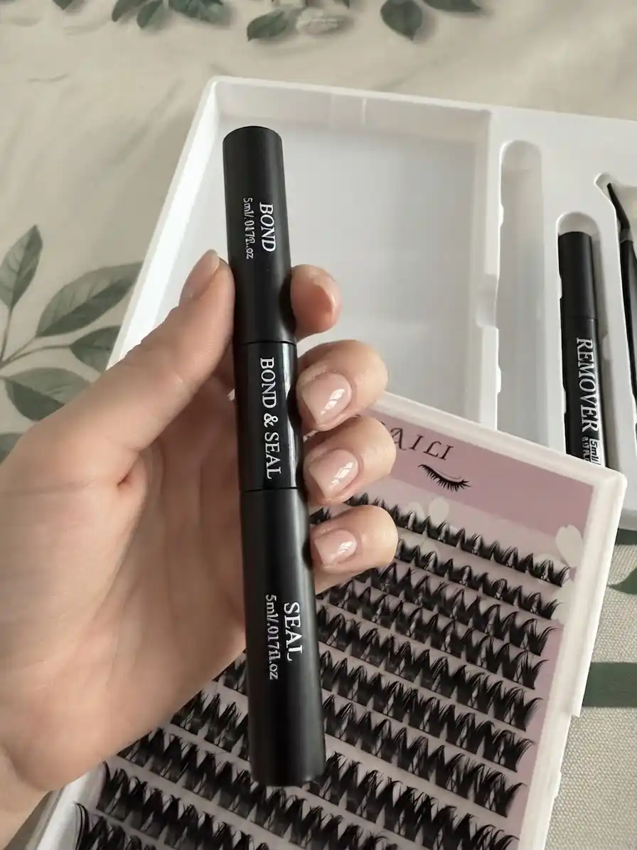 5D effektli ulama kiprik, kiprik kleyi, pinset, fiksator, remover, 5 ta 1, 120 bog‘lam