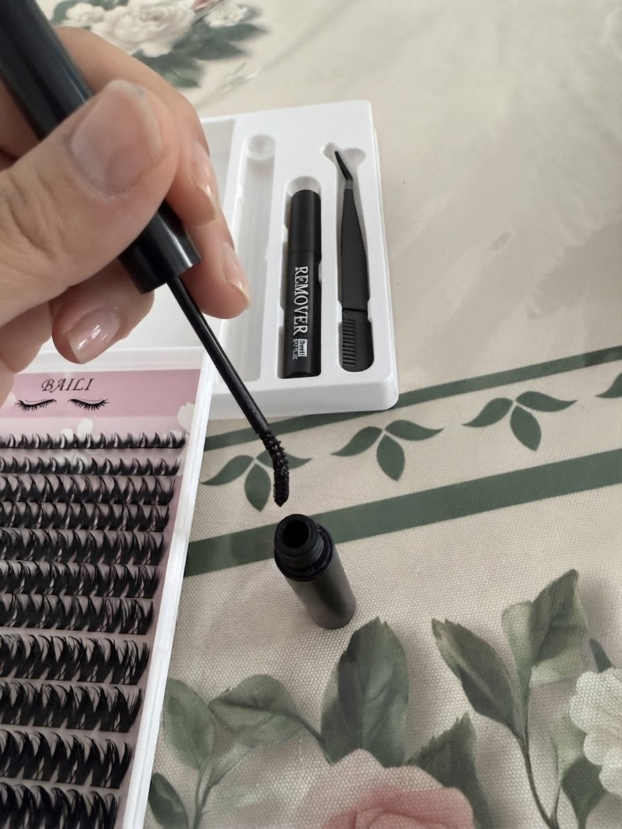 5D effektli ulama kiprik, kiprik kleyi, pinset, fiksator, remover, 5 ta 1, 120 bog‘lam