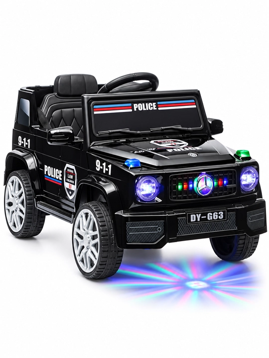 12V 4x390 kuchlanishli, to‘liq uzatmali, APP+pultli, EVA g‘ildirakli bolalar elektromobili