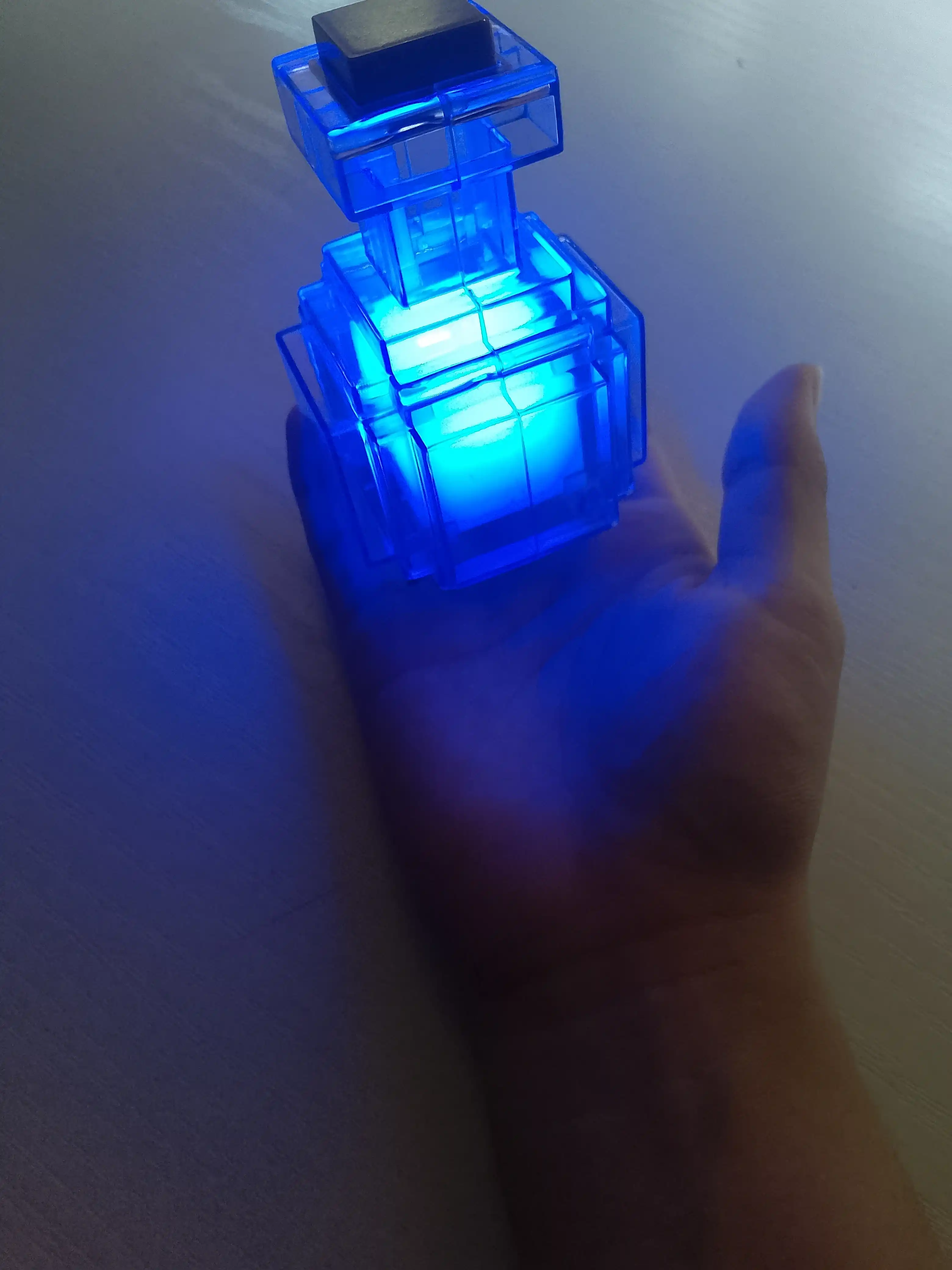 Minecraft LED tungi chiroq-fakel, dekorativ yoritgich maynkraft mario