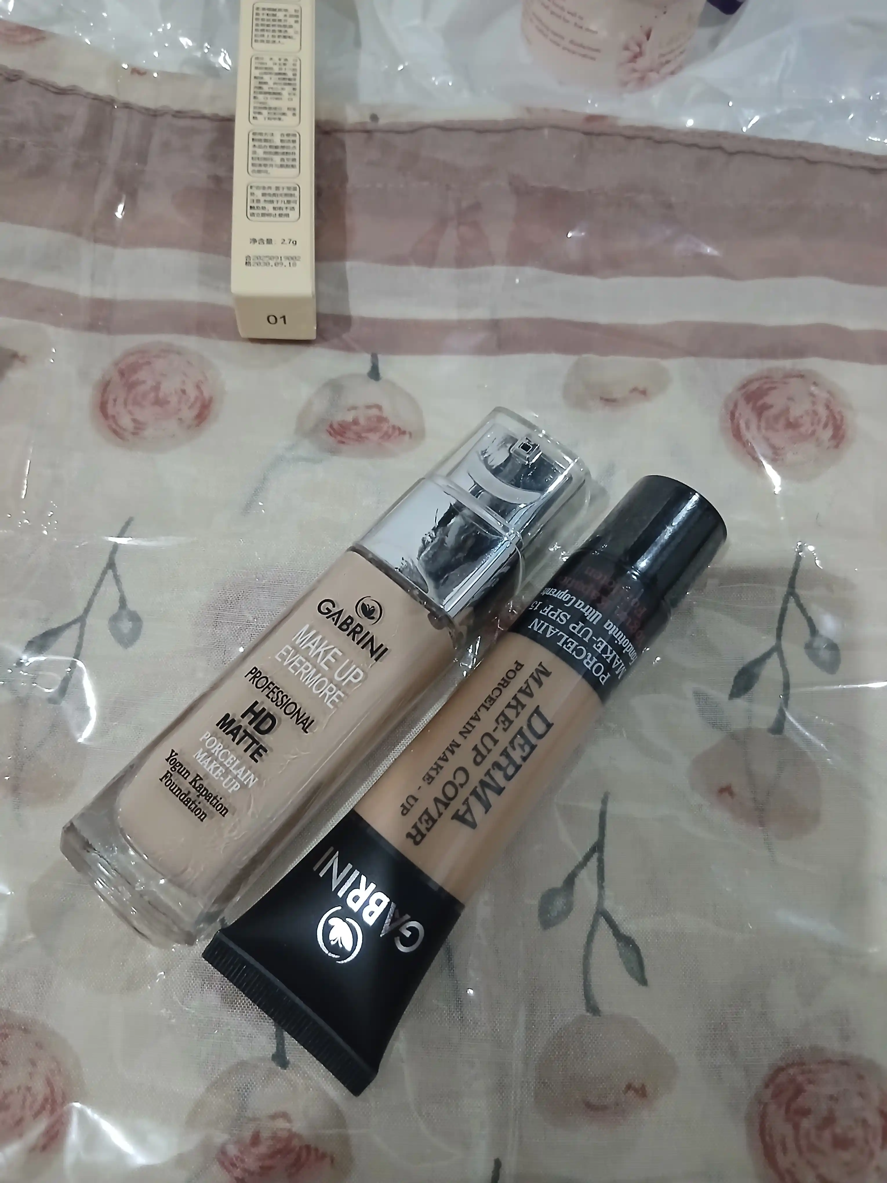 Gabrini matlovchi tonal kremi, HD Matte Make up Evermore foundation, 30 ml